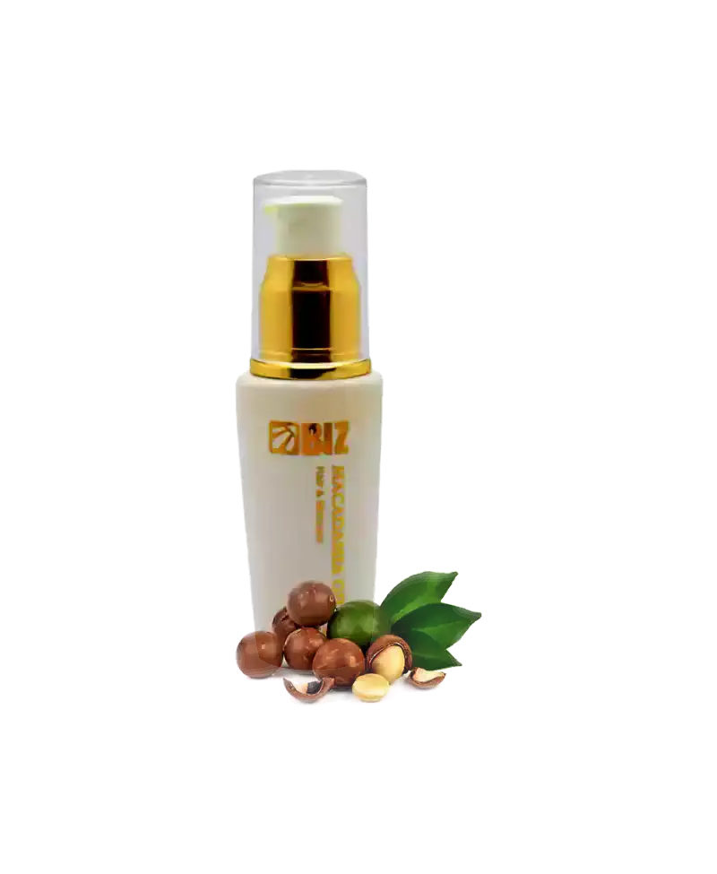 روغن بیز ماکادمیا تغذیه عمقی و افزایش درخشش