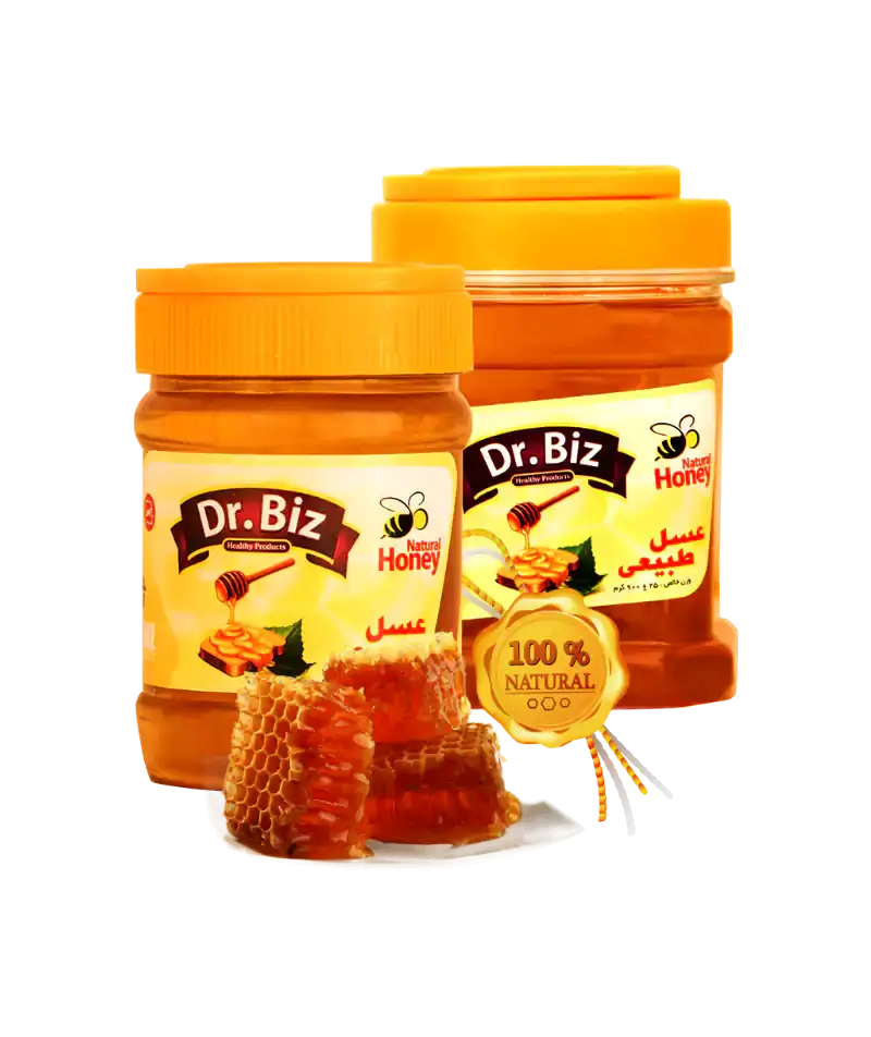 عسل طبیعی بیز 500 و 900 گرمی ساکاروز زیر 5 درصد