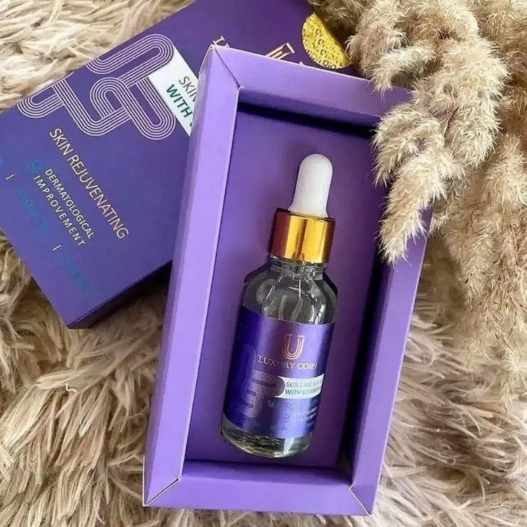 سرم رتینول ویتامین A لاکچری کوین 30ml ضد لک قوی و ضد چروک