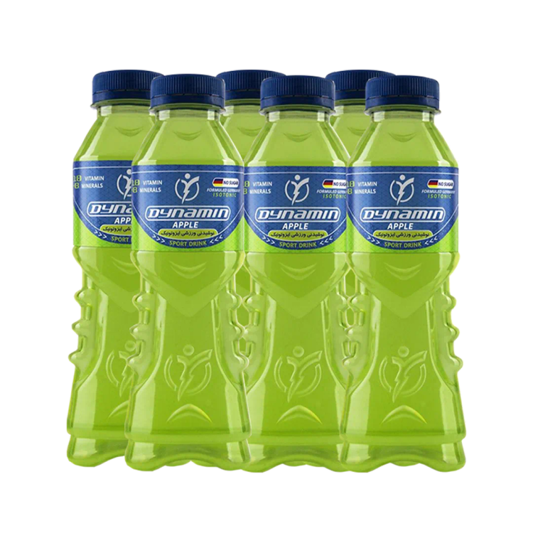 نوشیدنی ورزشی ایزوتونیک داینامین ۵۰۰ml اصل بدون شکر ۱۰ ویتامینه