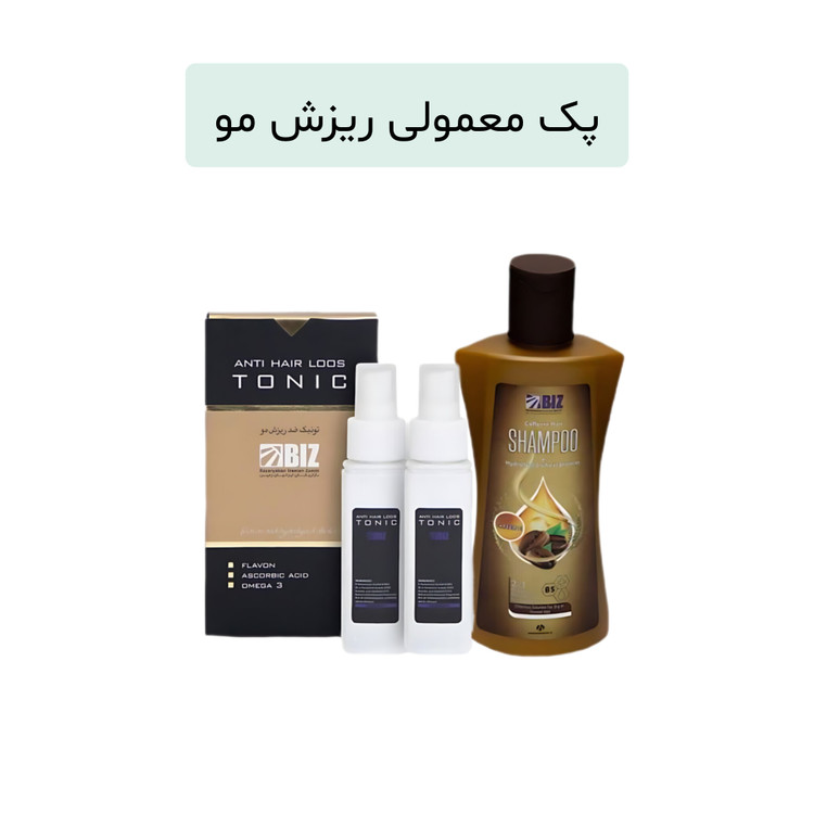 پک ضد ریزش مو قطع ریزش رویش مجدد مو تغذیه ریشه