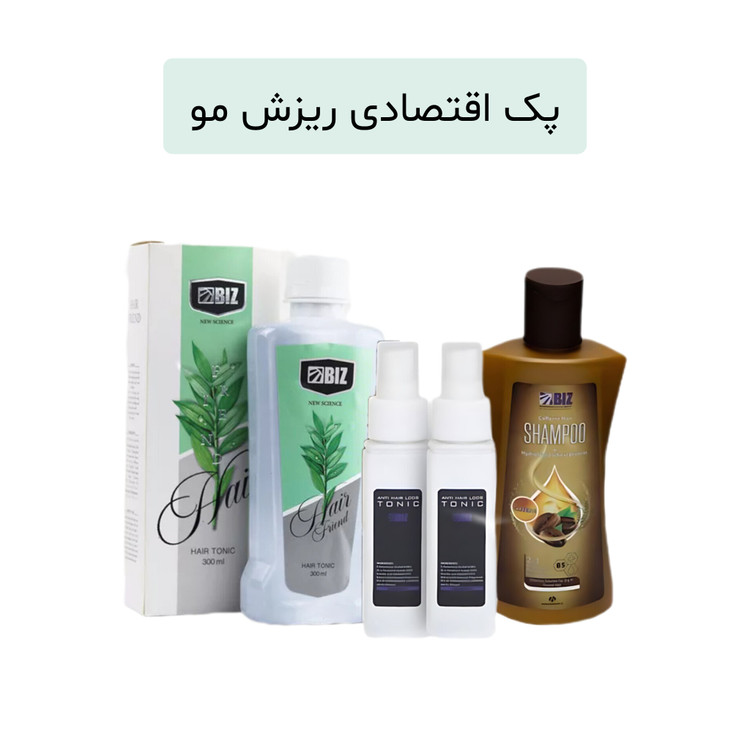 پک ضد ریزش مو قطع ریزش رویش مجدد مو تغذیه ریشه