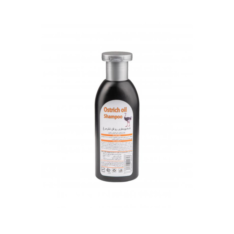 شامپو تخصصی روغن شترمرغ دکتر بیز ترمیمکننده قوی و ضد ریزش